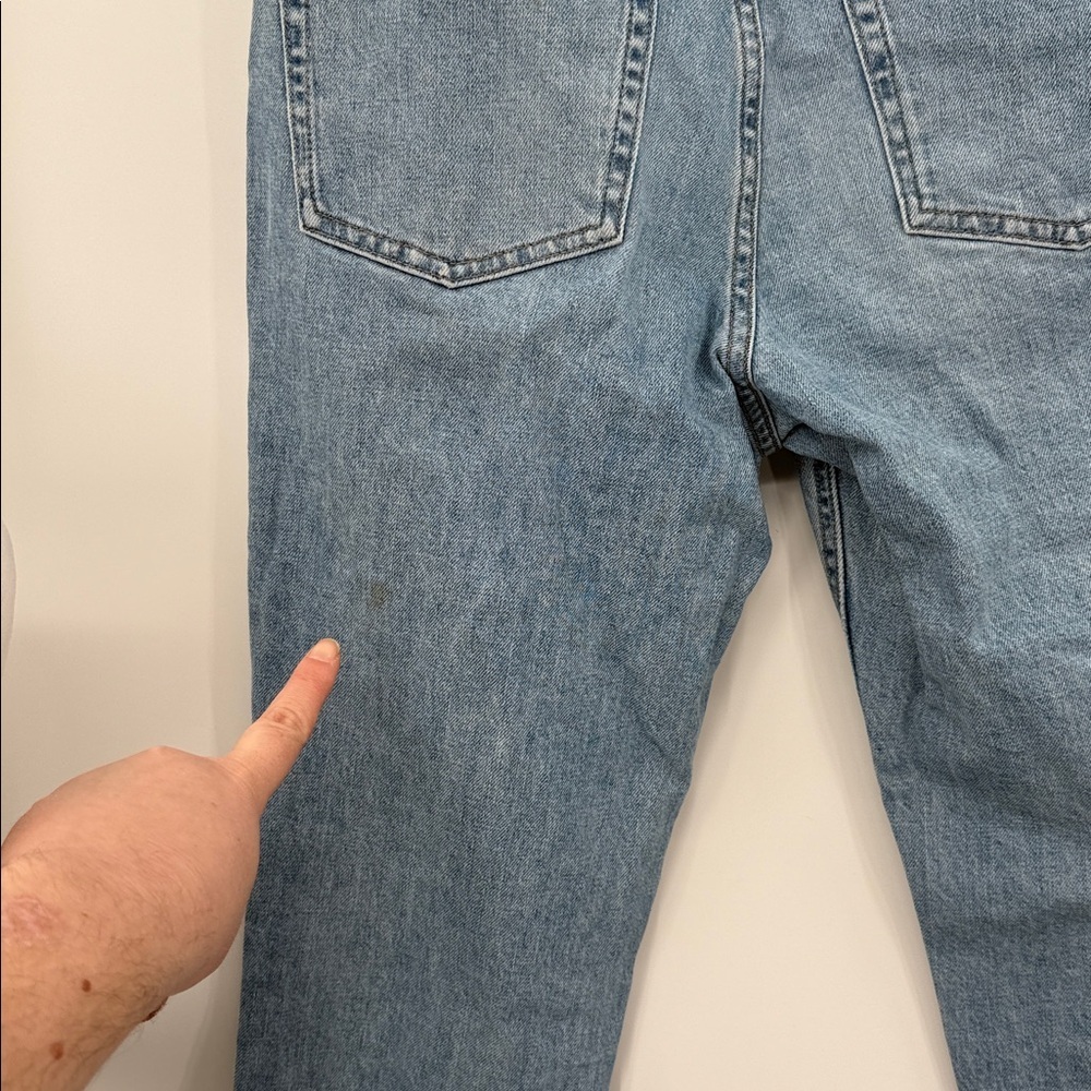 Everlane The Curvy Cheeky Ankle Jean Lighter Blue Jeans Size 27 - Picture 6 of 12